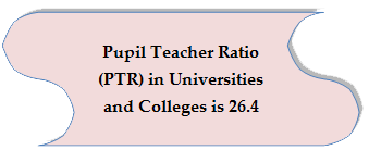 Pupil Teacher Ratio