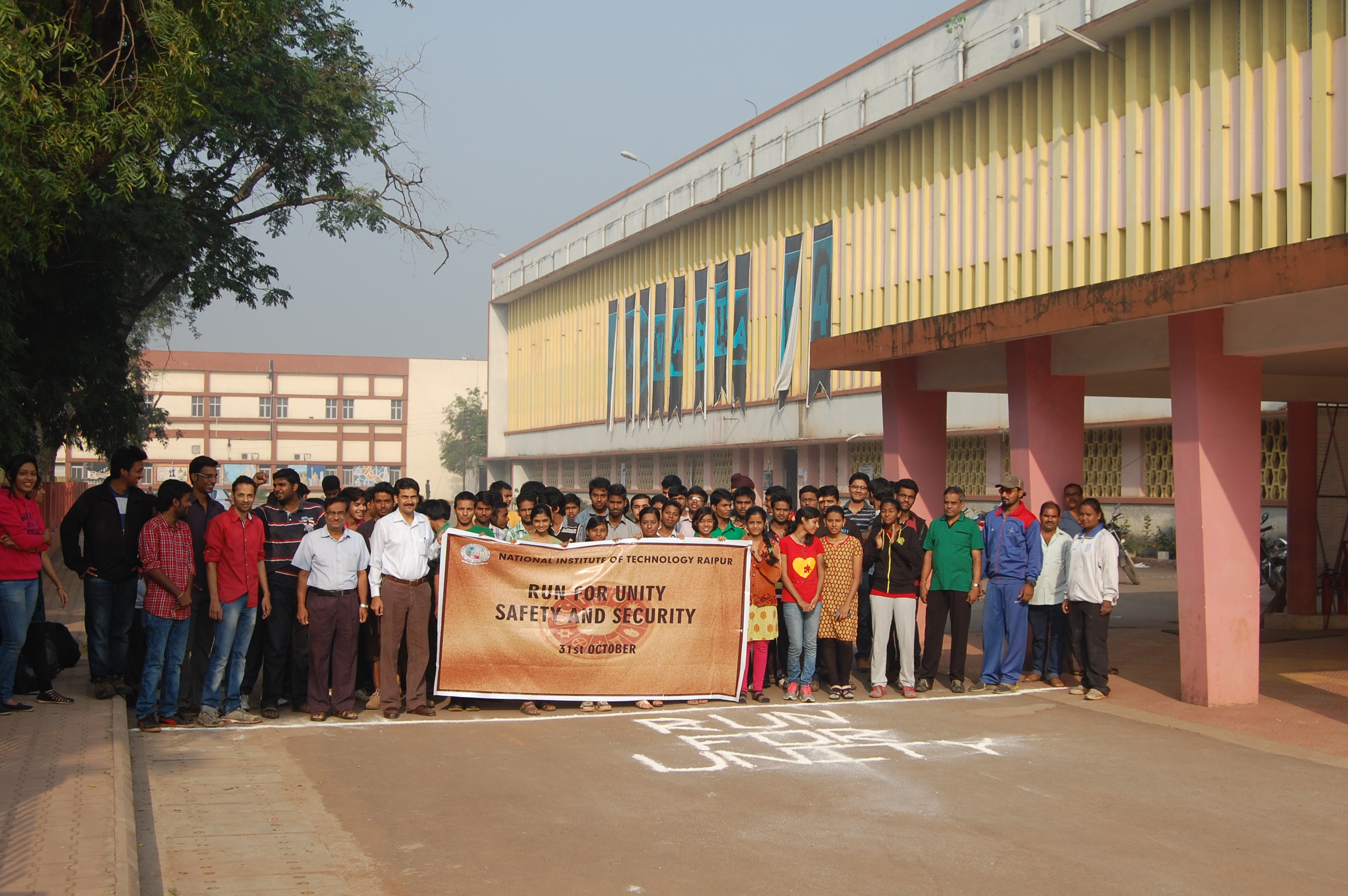 Celebration of "Rashtriya Ekta Divas" in NIT Raipur