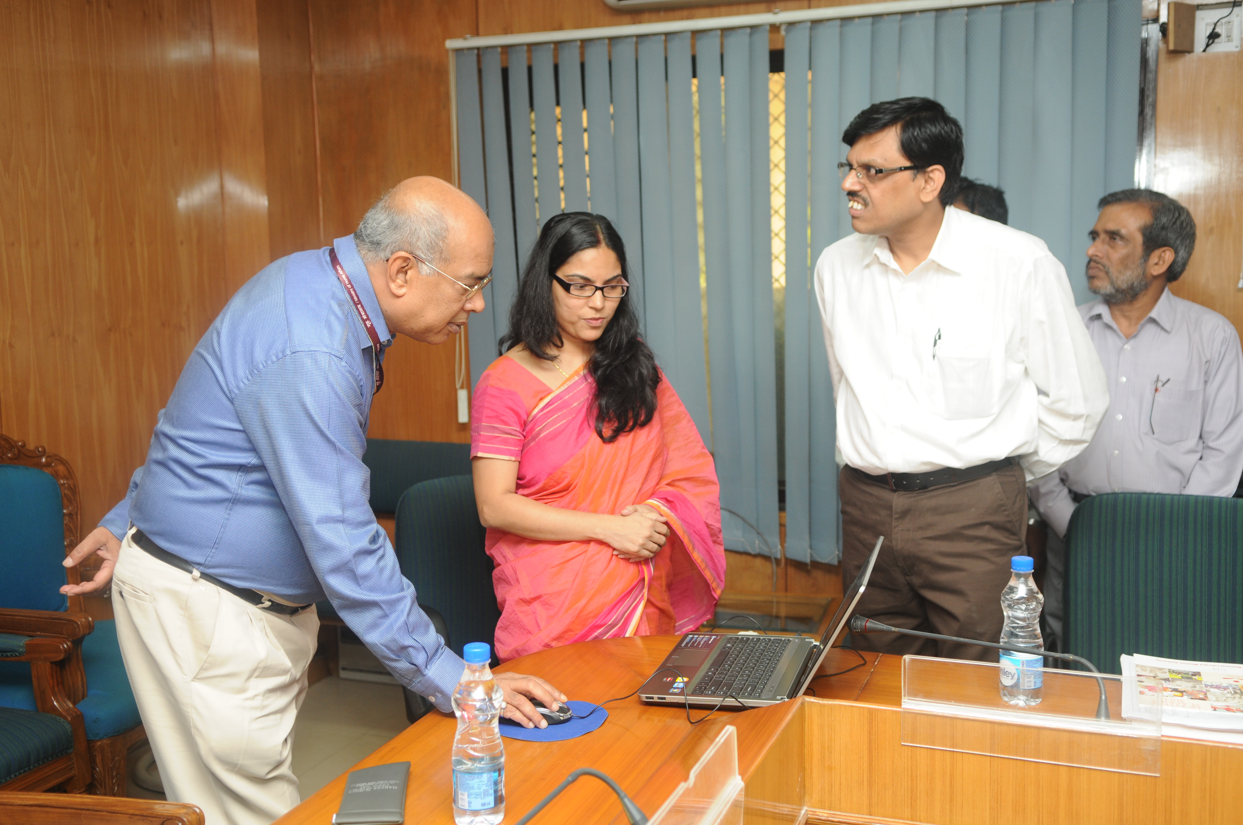 The Secretary(HE), Ministry of HRD, launching the fifth round of All India Survey on Higher Education (AISHE), 2014-15, in New Delhi on October 22, 2014.