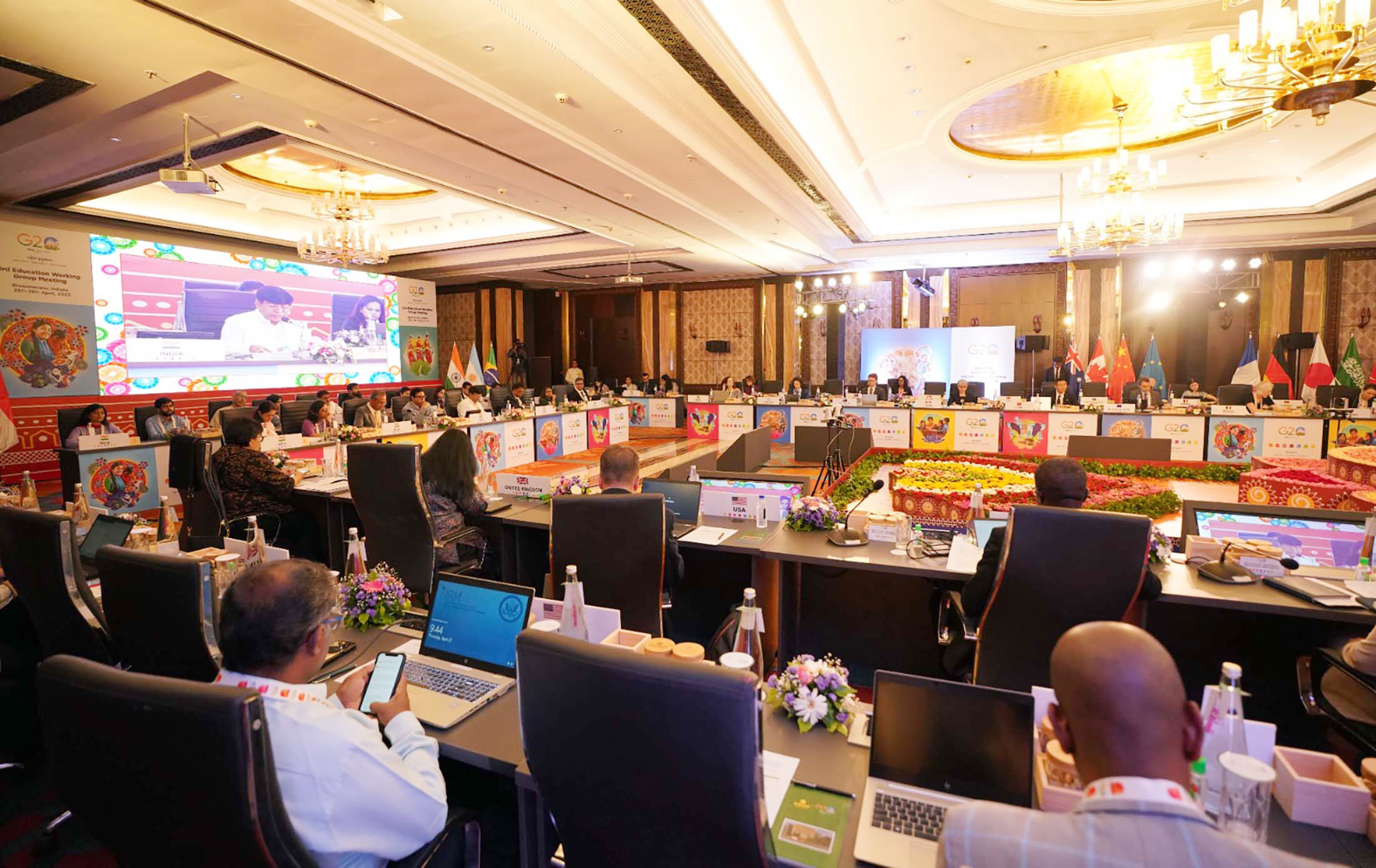 the 3rd Education Working Group meeting at Bhubaneswar, in Odisha