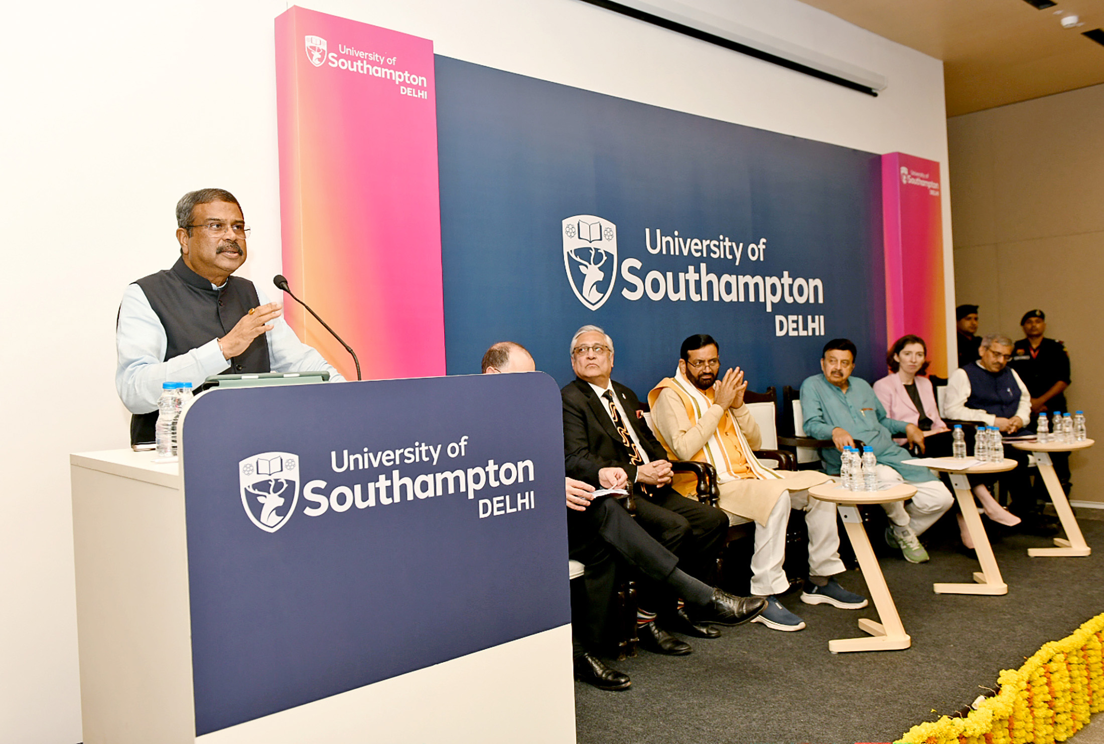 Shri Dharmendra Pradhan addressing at the Opening Ceremony of the University of Southampton’s
