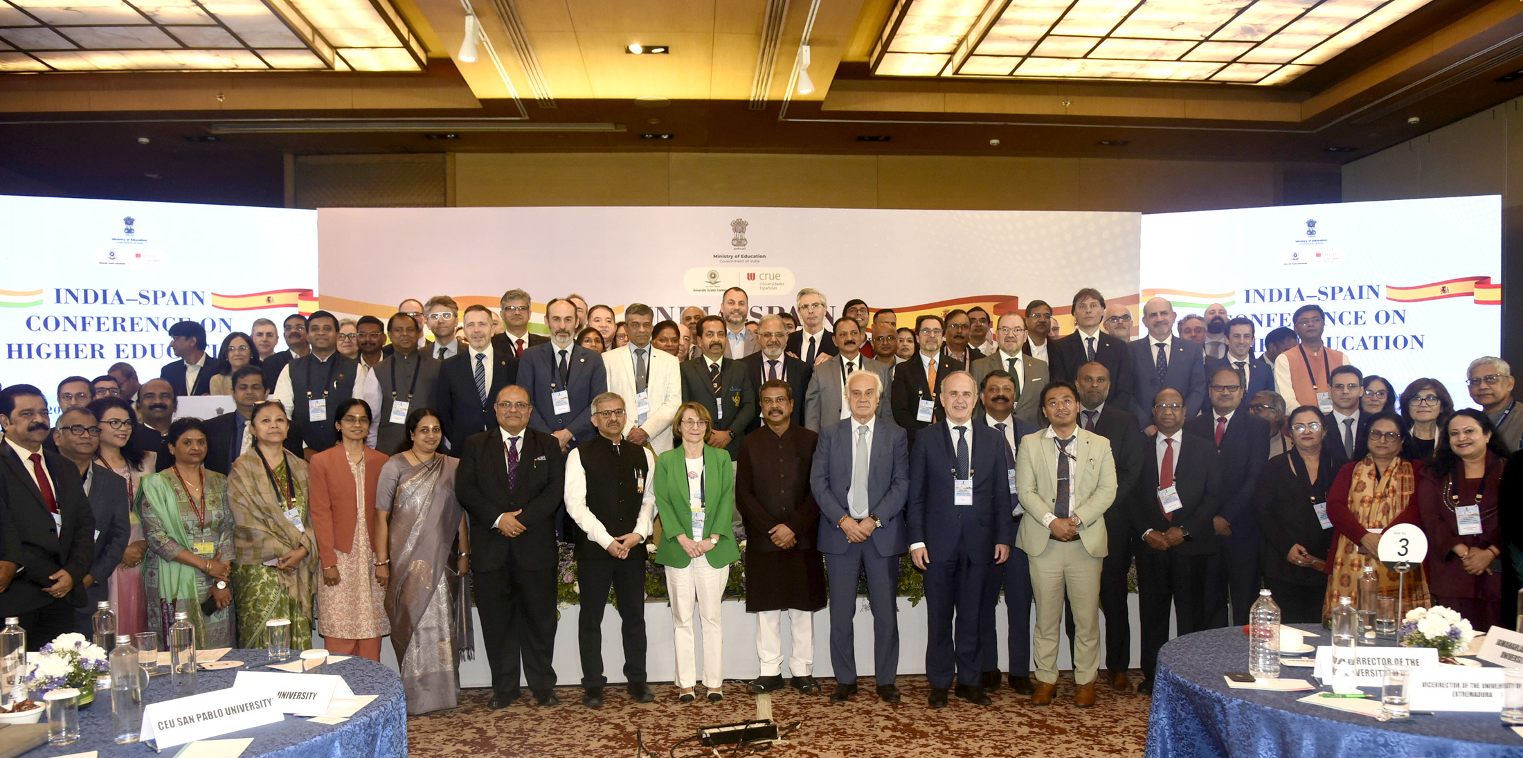 group photograph along with President, CRUE