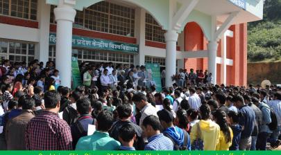 "Run for Unity" at Central University Himachal Pradesh