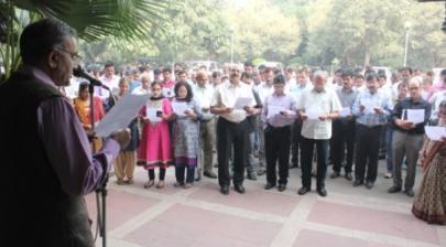 "Run for Unity" at Jawaharlal Nehru University (JNU)
