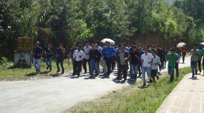"Run for Unity" at Central University Nagaland