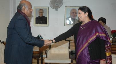 Prof. Sudharshan Seneviratne, High Commissioner for Sri Lanka to India, in New Delhi on January 14th, 2015