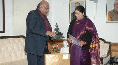 Prof. Sudharshan Seneviratne, High Commissioner for Sri Lanka to India, in New Delhi on January 14th, 2015