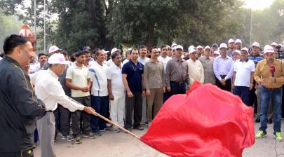 "Run for Unity" at Banaras Hindu University, Varanasi 