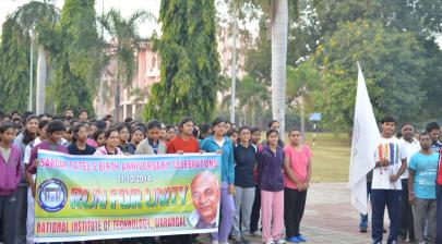 Celebration of "Rashtriya Ekta Divas" in NIT Warangal