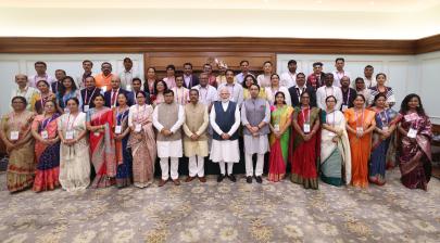 PM in a group photograph