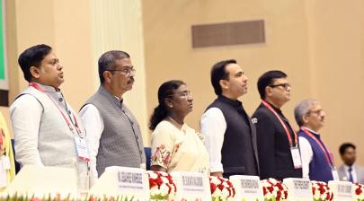 	The President of India, Smt Droupadi Murmu graces the Teachers’ Day celebration at Vigyan Bhawan