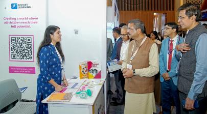 exhibition showcased at the ‘Bharat Bodhan AI Conclave-2026’
