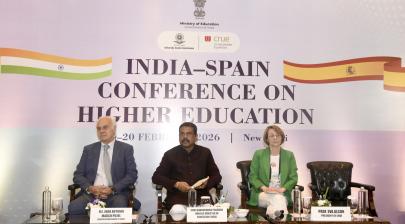 Shri Dharmendra Pradhan attends the India-Spain collaboration conference
