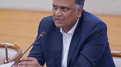 Shri K. Sanjay Murthy addressing the National Workshop on Risk Controls Maturity Scorecard for Higher Education