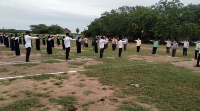 Taking Pledge regarding Covid-19 Awareness Campaign