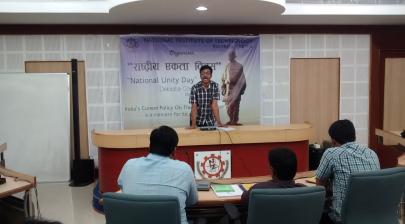 Celebration of "Rashtriya Ekta Divas" in NIT Rourkela