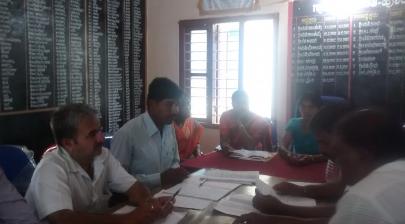 Consultation Meeting in Horanadu, Mudigere Taluk, Chickmagalur District