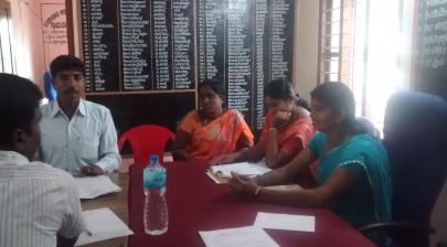 Consultation Meeting in Horanadu, Mudigere Taluk, Chickmagalur District