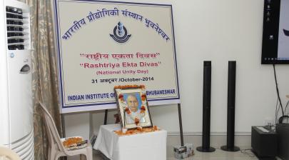 Celebration of "Rashtriya Ekta Divas" in IIT Bhubaneshwar