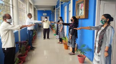 Taking Pledge regarding Covid-19 Awareness Campaign