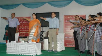 SwachhVidyalaya campaign at KV, New Delhi