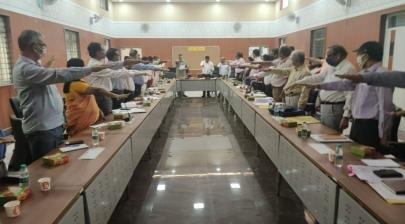 Taking Pledge regarding Covid-19 Awareness Campaign