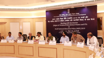 Meeting with Secretaries Higher and Technical Education of States and UTs