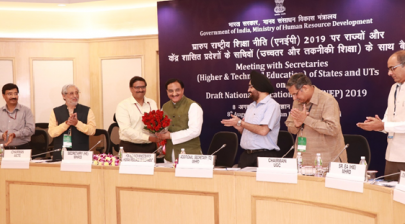 Meeting with Secretaries Higher and Technical Education of States and UTs